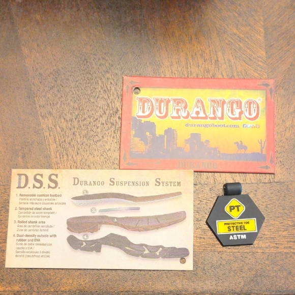 Durango Lady Rebel Steel Toe Western Work Boots Women’s 9.5M RD3315 - Picture 13 of 16